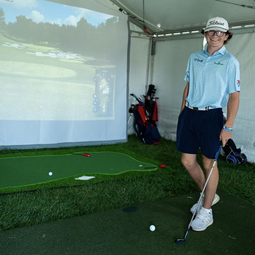 gofooji's tweet photo. We had a blast sponsoring the Barbasol Championship this year, where we hosted the "Fooji fan tournament" to support Kentucky Children's Hospital. 🏌️⛳ https://t.co/QggWRm9qnP