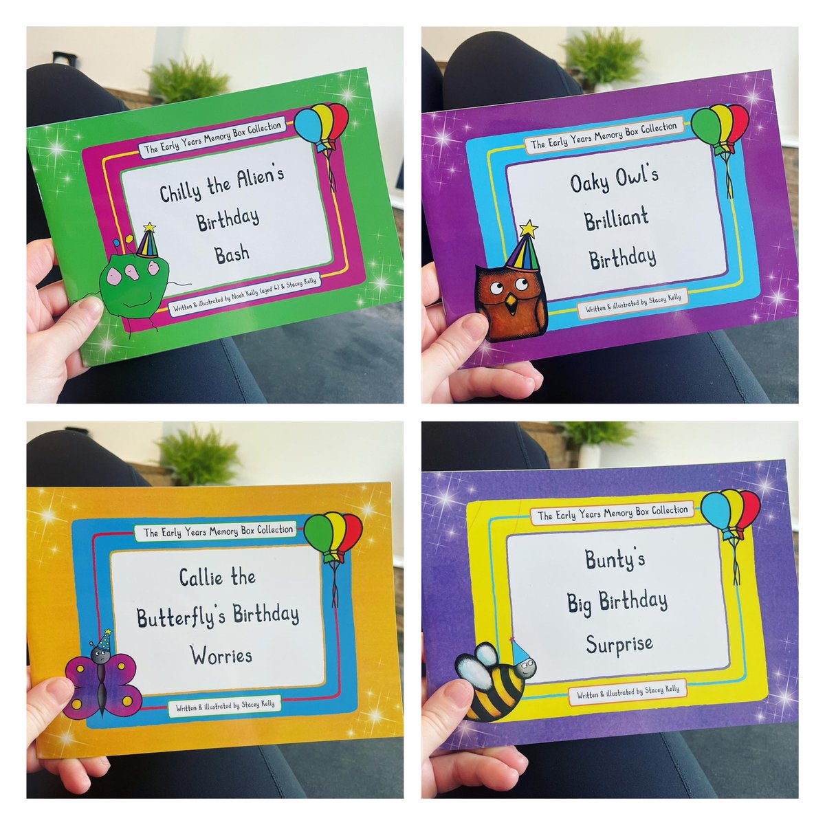Rhyming, birthday-themed #storybooks to plant positive seeds in little minds &amp; to nurture a love of #reading 🧡🔹🧡🔹🧡

#EmotionalWellbeing