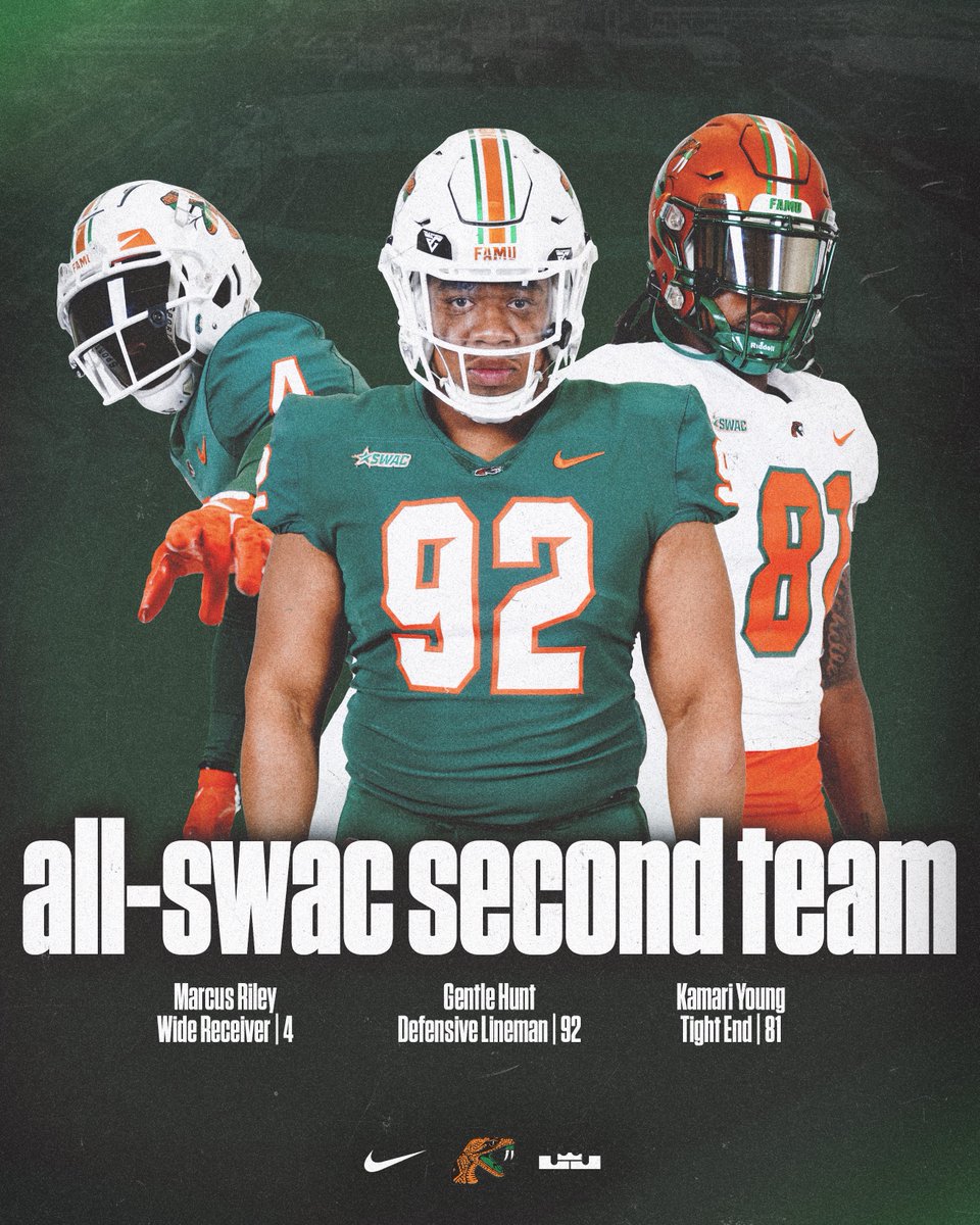 FAMU_FB's tweet photo. ๐จ ๐ฃ๐ฟ๐ฒ๐๐ฒ๐ฎ๐๐ผ๐ป ๐๐น๐น-๐ฆ๐ช๐๐ ๐๐ผ๐ป๐ผ๐ฟ๐ ๐จ
Rattlers lead the way with TEN Preseason All-SWAC Honors.
๐ฐ https://t.co/ysXTcGEvJq
#FAMU | #Rattlers | #OurTime https://t.co/eyfESRE8dJ