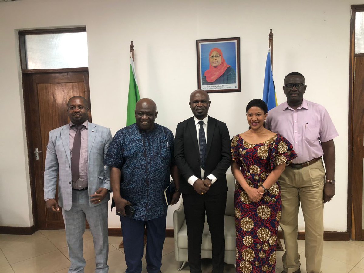 A delegation from <a href="/AfCFTA_Ghana/">Afcfta Ghana</a> paid courtesy calls on Tanzanian AfCFTA stakeholders on Tuesday, 25th July 2023, in Dar es Salaam, Tanzania. The meetings discussed opportunities for boosting trade between Ghana and Tanzania under the AfCFTA  #AfCFTATrading #ghanatanzania 🇬🇭🇹🇿