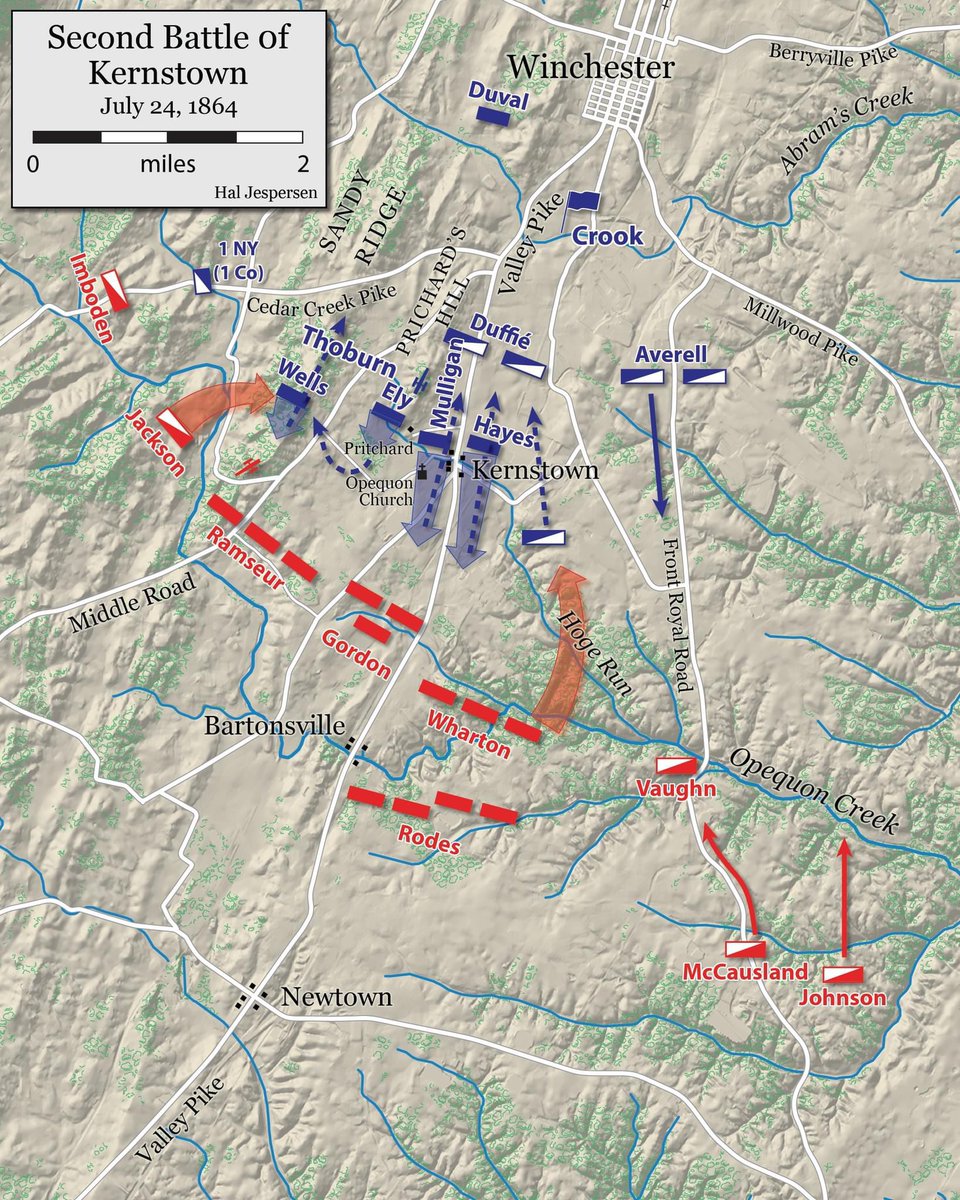 combathistorian's tweet photo. 159 years ago today the 2nd Battle of Kernstown and Confederate Victory for Jubal Early. #CivilWar #WarintheValley #Averell #Crook https://t.co/G3kTe7QRmC