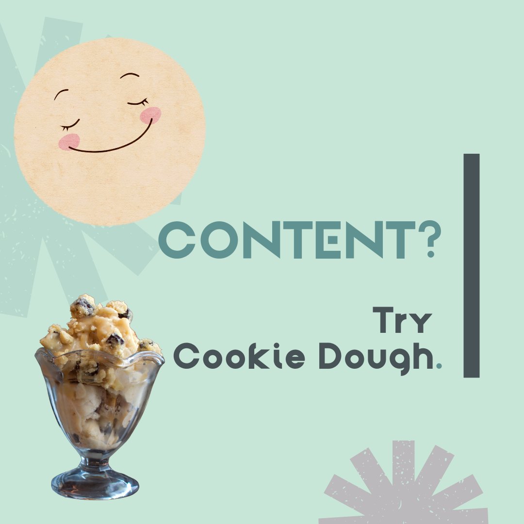 no matter what mood you're in, there's an ice cream flavor for that. from perking you up to helping you chill out, scoops are a great companion for a wide range of feelings.  consult this carousel for inspiration, or invent your own food-mood pairings!  let us know yours below.