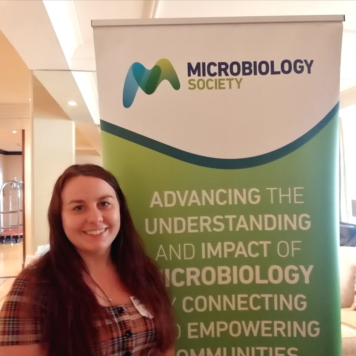 Lambananas's tweet photo. Day 2 at the @MicrobioSoc #ECMConf23 in Bristol today. Such diverse and interesting talks, lovely to see so many great early career researcher talks! Well done also to our PhD student Gemma @its_me_gemma_c on a brilliant talk about her antiviral drug discovery work! https://t.co/zm5estspm8