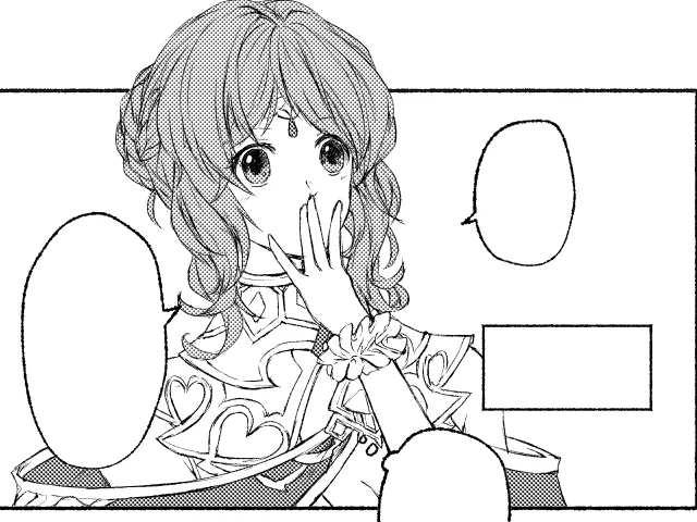 レナさんの手首、シュシュじゃないっぽいのに今更気付いたがこのまま行こう……。 