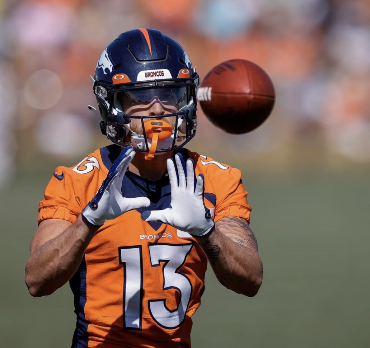Schultz_Report's tweet photo. Former #Broncos WR/KR Kaden Davis agreed to terms with the #AZCardinals, per agent @seanstellato. Davis last played for the Michigan Panthers of the USFL. https://t.co/hI2hpM9jUP