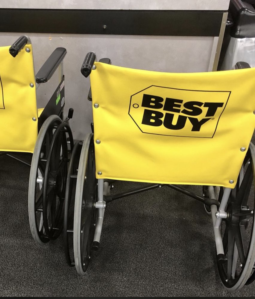 Another reason to buying #online. Spent 10 min in the <a href="/BestBuy/">Best Buy</a> check out line for a $6 item. #ecommerce