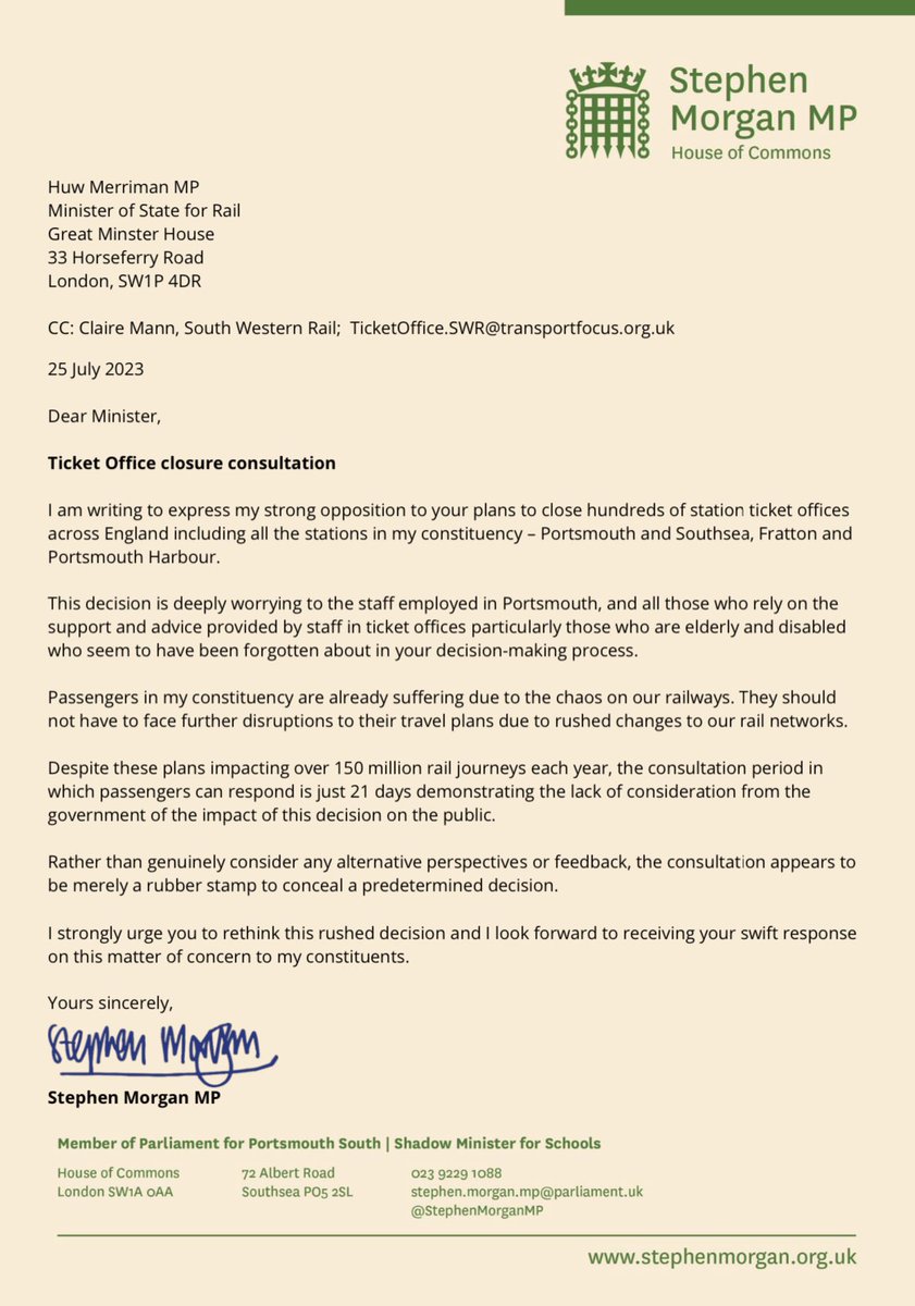 Stephen Morgan MP tweet media