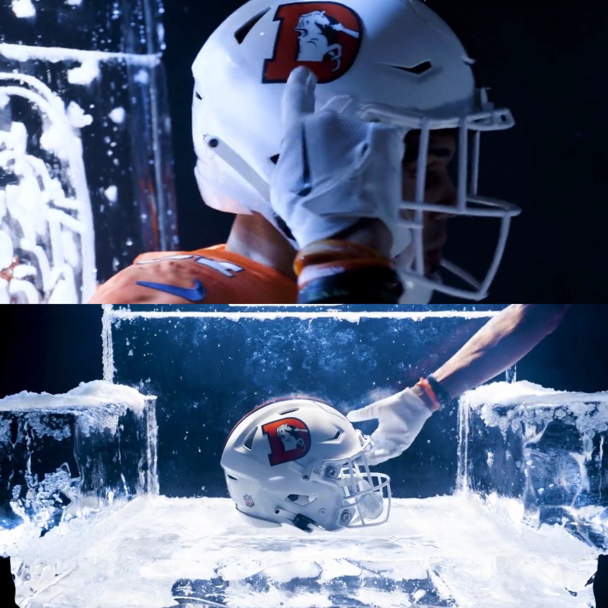 THE BRONCOS’ NEW ALTERNATE HELMET 

#BroncosCountry