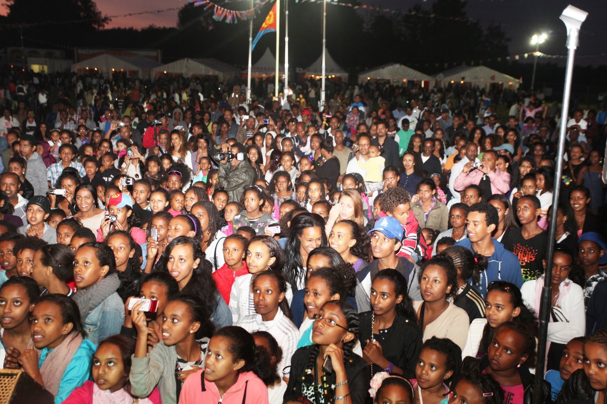 SirakBahlbi's tweet photo. Look at the faces of thousands of young #European-#Eritrean citizens who attend the annual Eritrean #Festival in Scandinavia enjoying themselves and how can anyone misrepresent this Peaceful, hopeful gathering, making positive contribution to life in #Europe. #Eritrea https://t.co/mH45lcYsZq