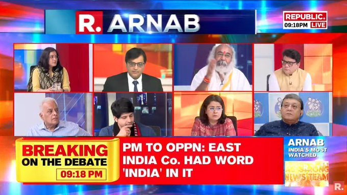 #BJP national spokesperson @Shehzad_Ind asks if AAP will stand by Article 370's abrogation as part of I.N.D.I.A

#PMModi #Modi #OppositionUnity #Arnab #ArnabGoswami #EastIndiaCompany #Congress #RahulGandhi