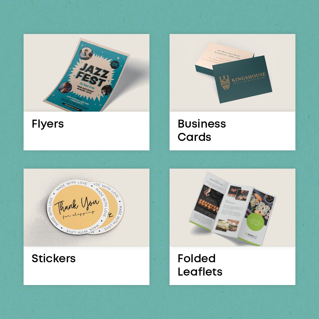instantprintuk's tweet image. Upgrade your marketing game with our best-selling core range! 🎯
 
From eye-catching flyers to show-stopping business cards, drive business to your brand with our top print products.

#instantprint #print #printing #marketing
