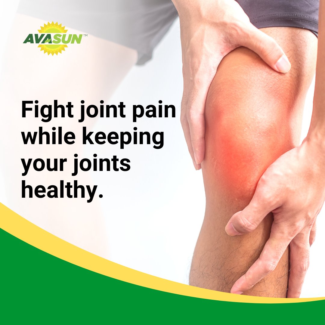 AvasunHealth's tweet photo. 💪 AVASUN is for everyone who suffers from joint pain. Take advantage of its properties that not only help fight joint pain but also keep your joints healthy as you get older.

🧪 Joint nutrition backed by science. 🌐 https://t.co/LDmqX1Vl3Q   

#jointpain #jointsupplement #f ... https://t.co/izhgYWEmvI
