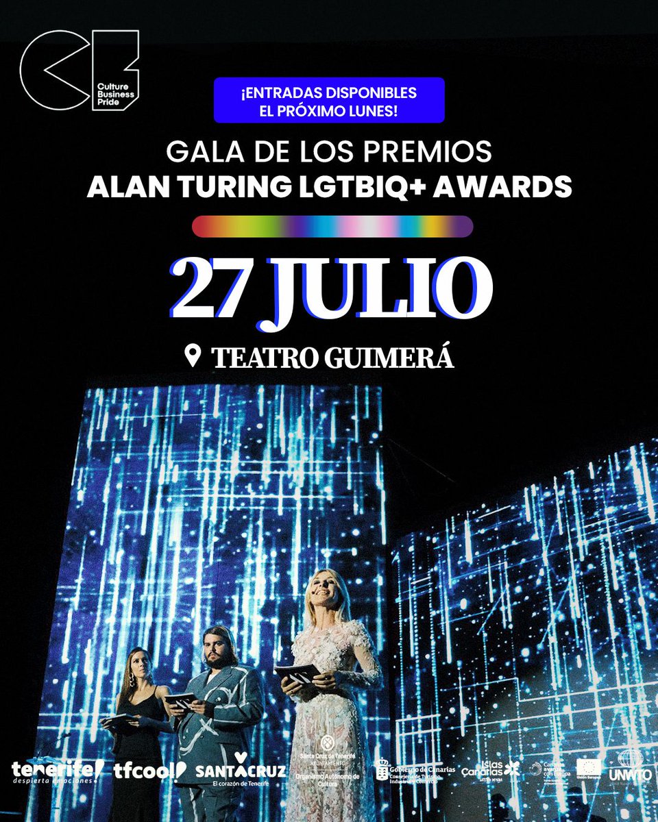 Estáis preparados para los 𝗚𝗮𝗹𝗮 𝗱𝗲 𝗹𝗼𝘀 𝗣𝗿𝗲𝗺𝗶𝗼𝘀 𝗔𝗹𝗮𝗻 𝗧𝘂𝗿𝗶𝗻𝗴 𝗟𝗚𝗧𝗕𝗜𝗤＋ 𝗔𝘄𝗮𝗿𝗱𝘀?⁣