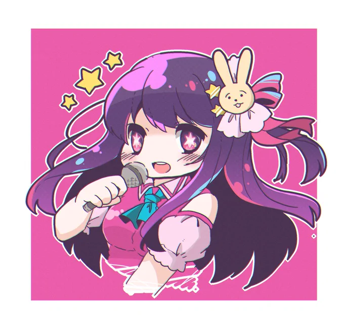 \天才的なアイドル様/  星野アイさんの絵を描きました #推しの子