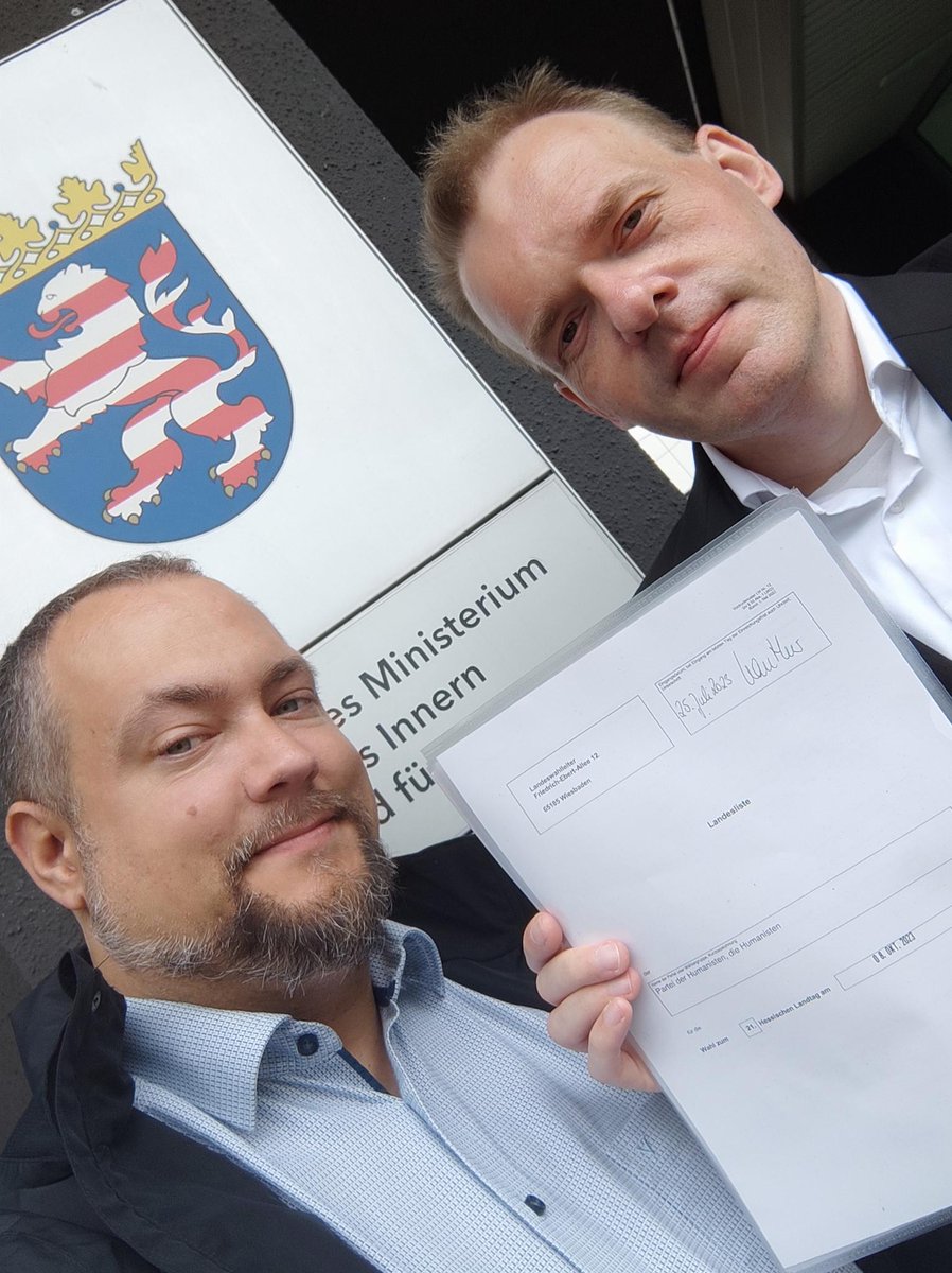 PdH_HE's tweet image. Update aus Hessen ⏰️
Heute haben wir unsere Landesliste für die Landtagswahl 2023 abgegeben.
Am 11.08 gibt es dann die endgültige Entscheidung über unsere Wählbarkeit. Also bleibt dran! #ltwhe23