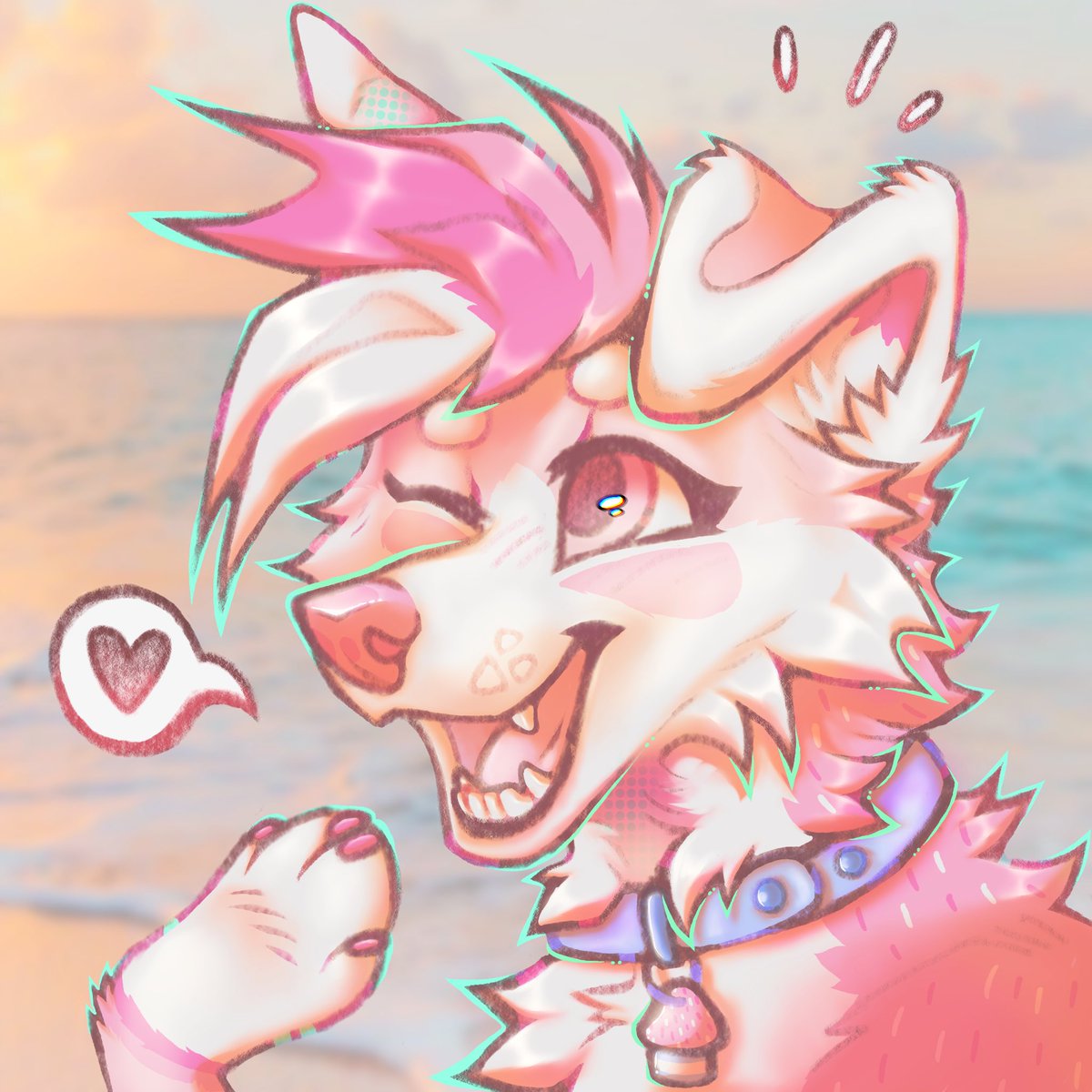 friendly fire for @Slushiekins!!
🌸💗