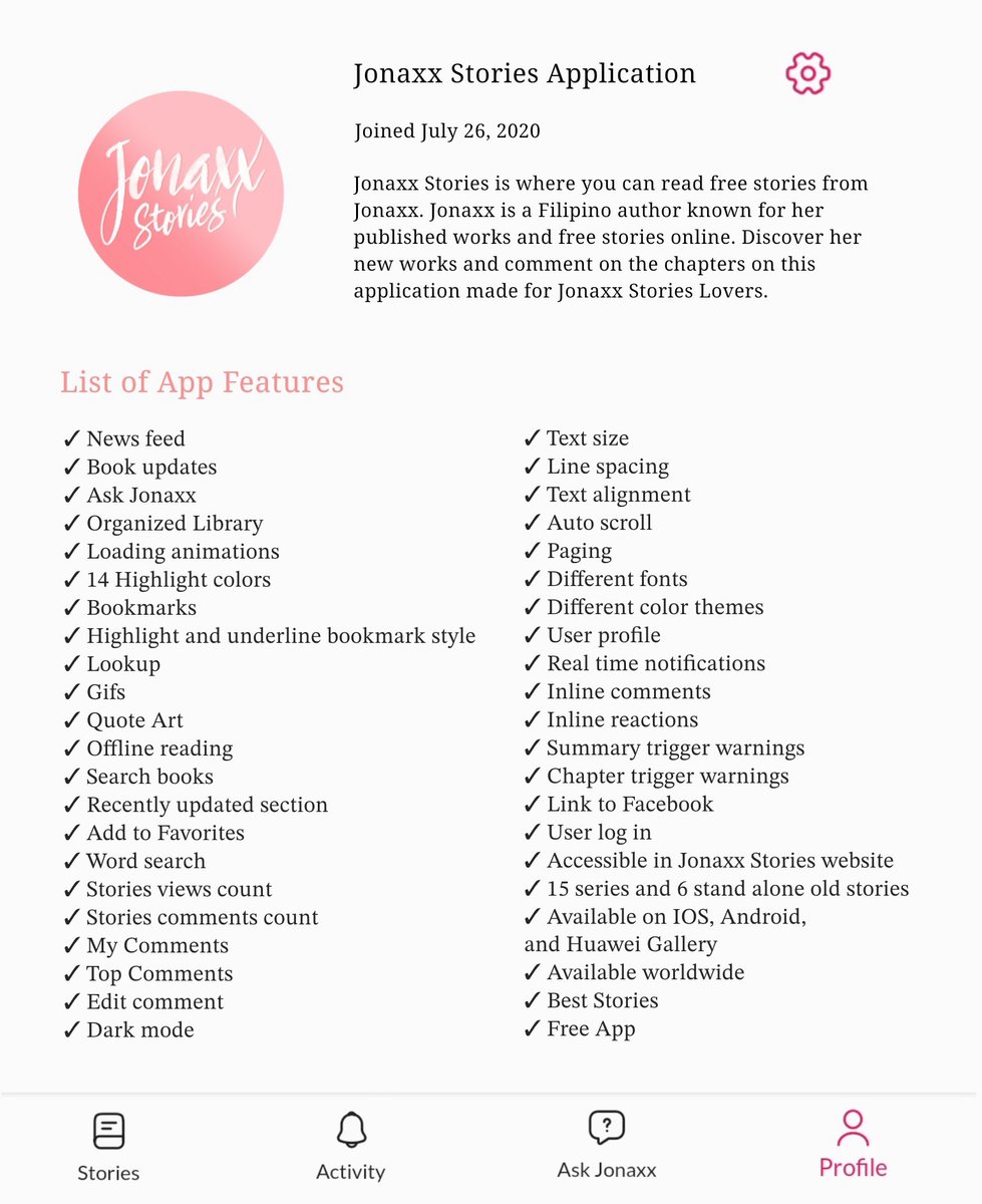 keiyisia's tweet photo. JonApp's Profile!

All these app features in just 3 years since it was launched!? The best reading application ever!

 #Remarkabl3YearsWithJonapp https://t.co/kMMAmY9DFC