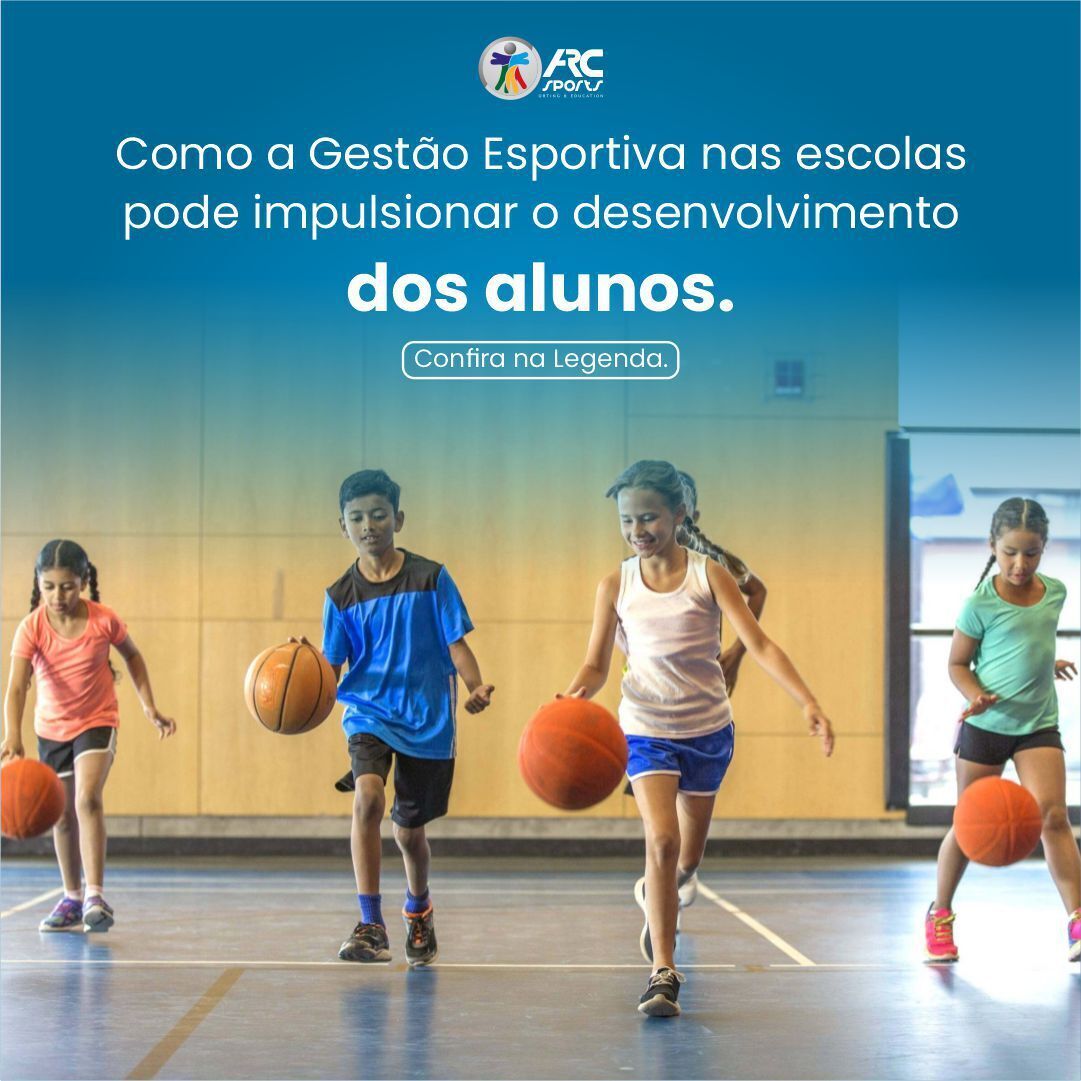 arc_sports's tweet photo. A gestão esportiva nas escolas desempenha um papel fundamental no desenvolvimento dos alunos. Ela contribui para o aprimoramento de habilidades essenciais, como trabalho em equipe, disciplina, resiliência e liderança. 

 #DesenvolvimentoEsportivo #CompetiçõesEsportivas https://t.co/F91KeVcPB5