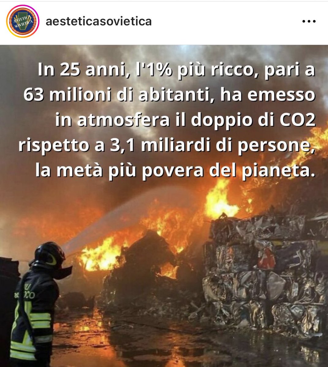 Andre_1791's tweet photo. com’era? l’ambientalismo senza lotta di classe è giardinaggio? esatto. https://t.co/acasKNRgHd