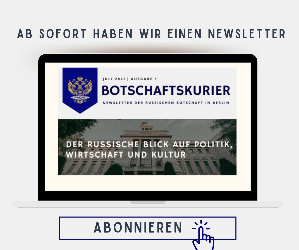 Botschaft der Russischen Föderation tweet media