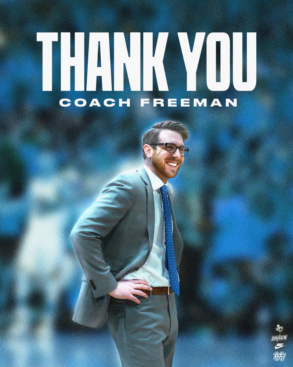 Thank you, Coach Freeman 🩵

#GoTigers #ETBU
