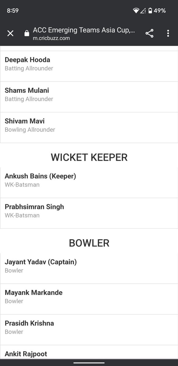 q70789463's tweet photo. @Kaarthicherry @RVCJ_FB 2018 ind emerging Asia cup captain iske bawajood nahi jeet sake to ab bas beth ke ro https://t.co/AWODOXXQdQ