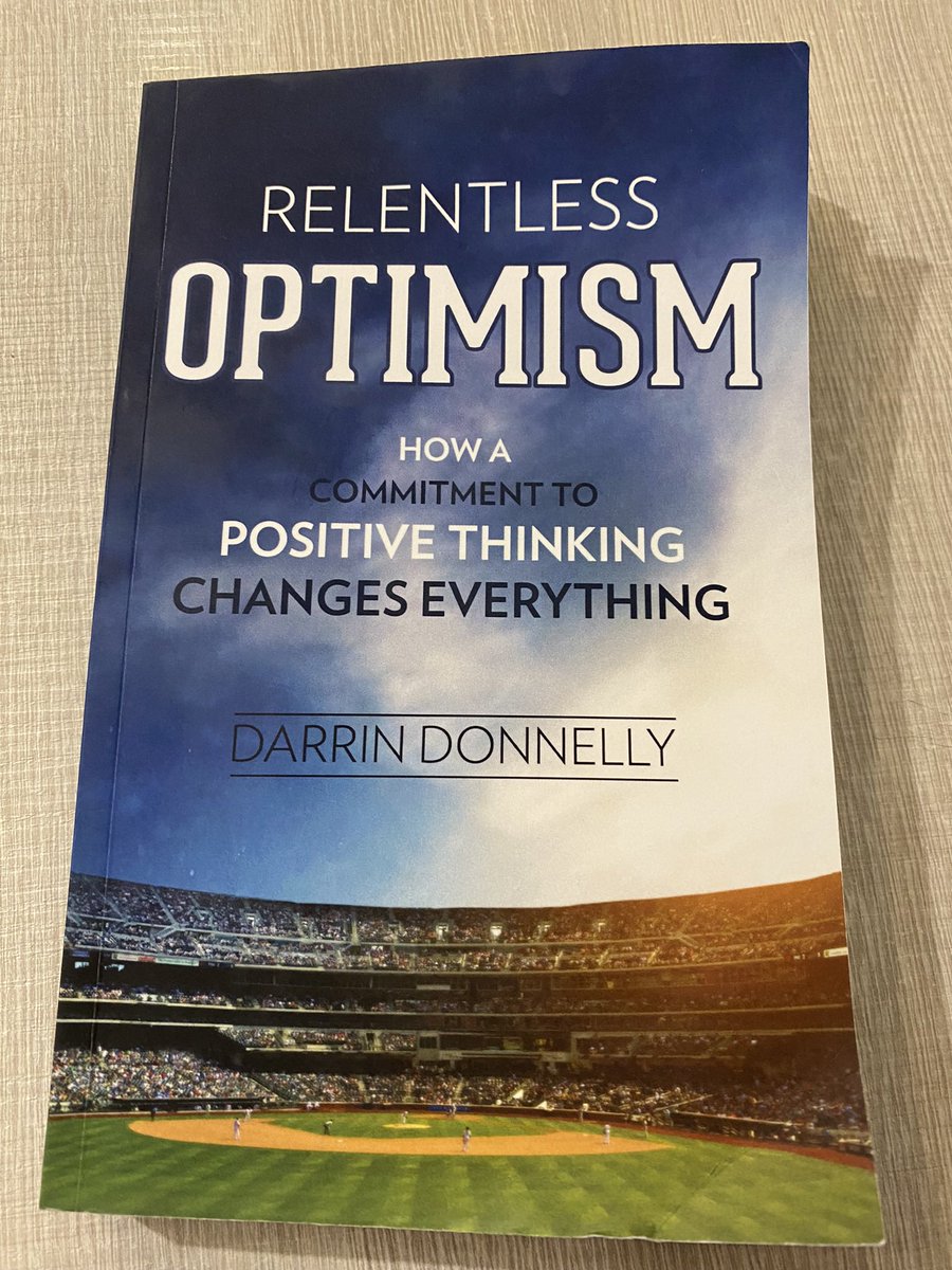 Loved this book by <a href="/DarrinDonnelly/">Darrin Donnelly</a>. Teaching the benefits of positive thinking and self talk, the book is a narrative set in the baseball minor leagues. This was a nice break from the expository text I have been reading. Great message and great story!