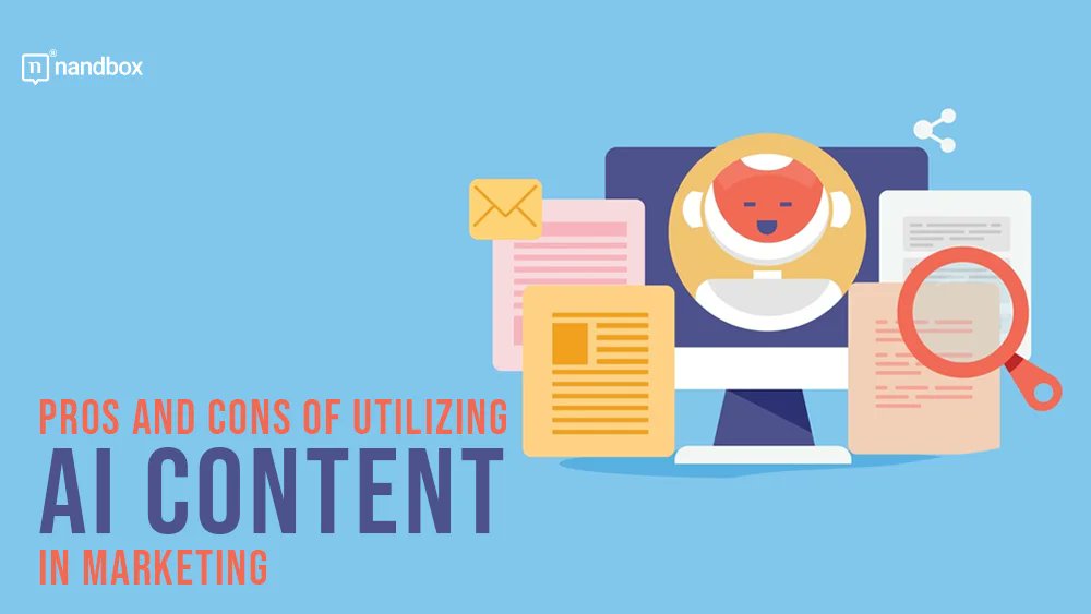nandboxapp's tweet image. Pros and Cons of Utilizing AI Content in Marketing
nandbox.com/pros-and-cons-…
#prosandcons #Utilize #AI #content #marketing #mobileapp #blog #SaaS #software #nocode #native #nandbox #AppBuilder