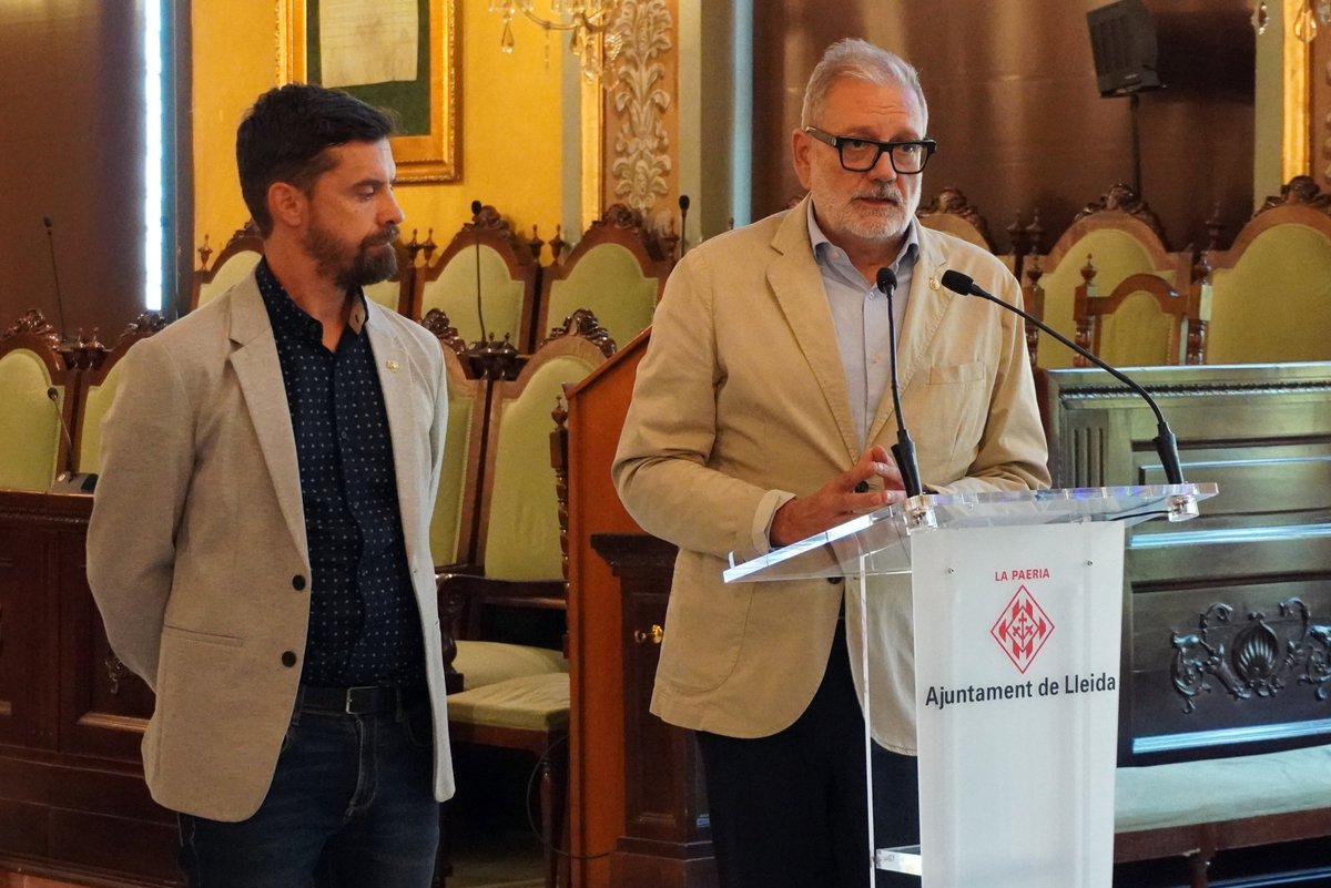 🔴 L'alcalde de Lleida, <a href="/flarrosa/">Fèlix Larrosa</a>, descarta la construcció de l'alberg per a temporers al barri de Pardinyes impulsat per l'anterior govern

👉Al setembre el govern presentarà una nova proposta a <a href="/dsocialscat/">Drets Socials i Inclusió</a>, que hi preveia destinar 4 milions d'euros

catradio.cat/catinfo
