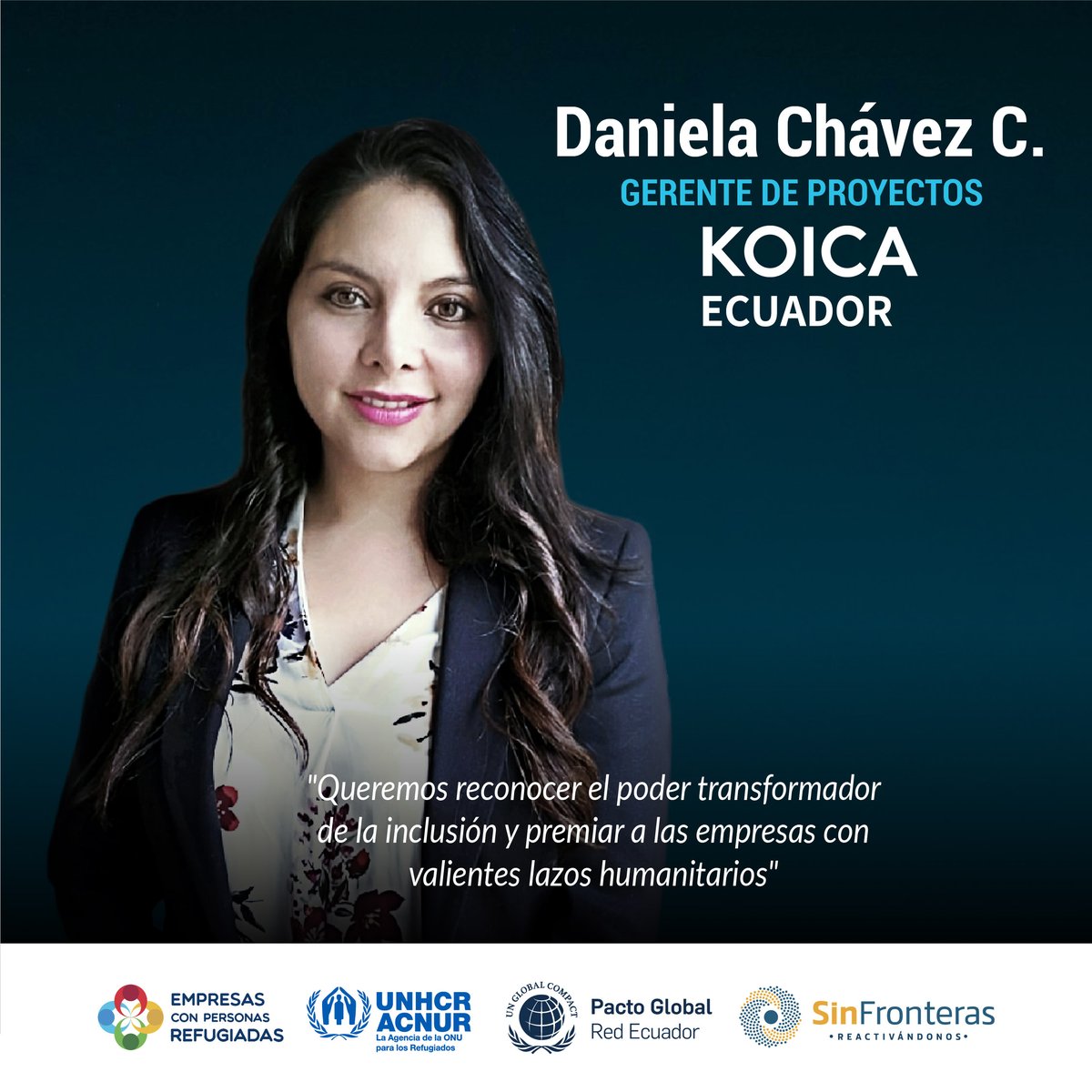 PactoGlobalEcua's tweet photo. En el marco de la iniciativa Empresas con Personas Refugiadas, desde @ACNUREcuador,  Pacto Global  Ecuador y el Programa Sin Fronteras, presentamos al Comité Evaluador de la segunda edición del Sello Empresa Inclusiva, el cual está conformado por organizaciones externas de la cooperación internacional: @el_BID, Embajada de Canadá, @EcuadorKoica y @aecidecuador 

#ConLosRefugiados

Conoce más👉https://t.co/pIZGPlsZ6J