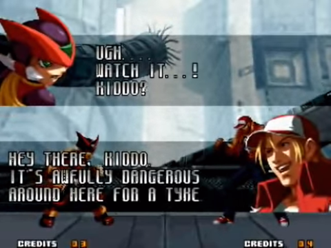 MavHunterOmega's tweet photo. In SNK vs. Capcom: SVC Chaos, plenty of characters refer to Zero as a kid but if they actually saw his resume &amp; his kill count, most of them be shaking in their boots right about now https://t.co/BGpCMyd9Cs