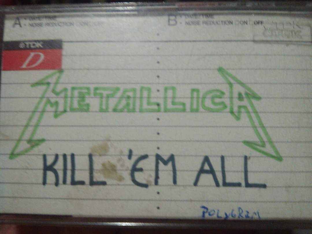 horametalradio's tweet photo. 40 años del lanzamiento de Kill 'em All. El disco que vino a revolucionar un genero. La piedra fundamental del Thrash Metal! https://t.co/xN6m6hrcXI