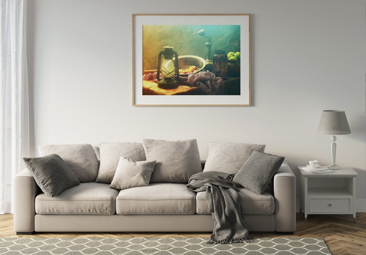 careofposters's tweet image. Poster av bildskaparen Ustina Green med namnet "Still Life With Lamp And Fruits Poster".

Handla den här: buff.ly/473A51e 

#fotokonst #bildkonst #inredning # #inredningsinspo #inredningstips #poster #affisch #tavla #heminredning #dekorationer #fotografi #design