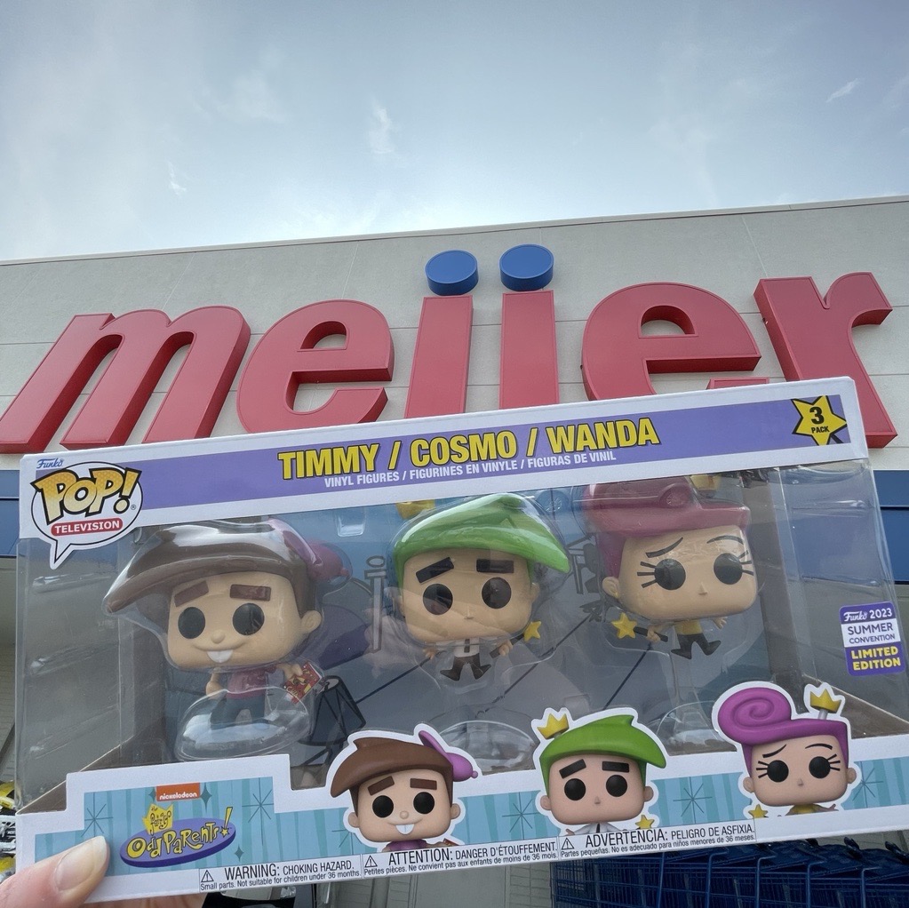 The Meijer exclusive #SDCC2023 Fairly OddParents @OriginalFunko will be available in stores on 8/1! Get it while supplies last. In store only!