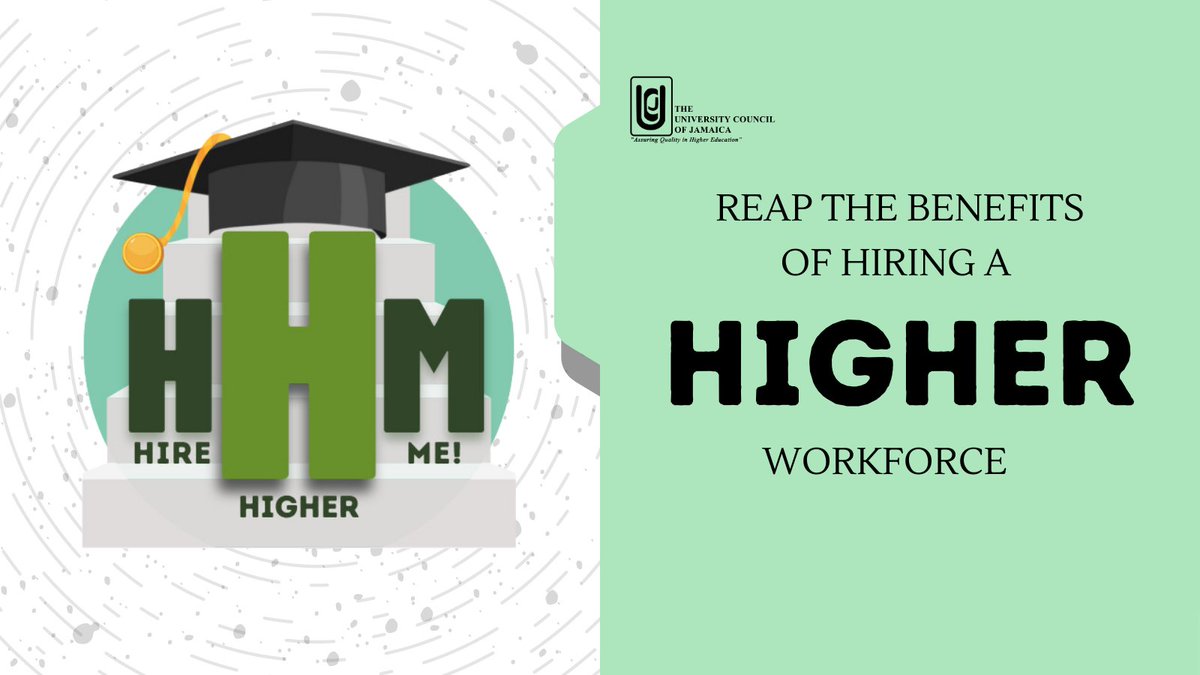 TheUniversityC1's tweet photo. Quality Assurance + Higher Education= a Higher Workforce😀. Students are not the only ones who benefit from a Quality Assured education. Employers be sure to get your slice of the pie when you hire your Higher workforce👍.
#qualityassurance #hirehigherme https://t.co/2RTaGp5E1G