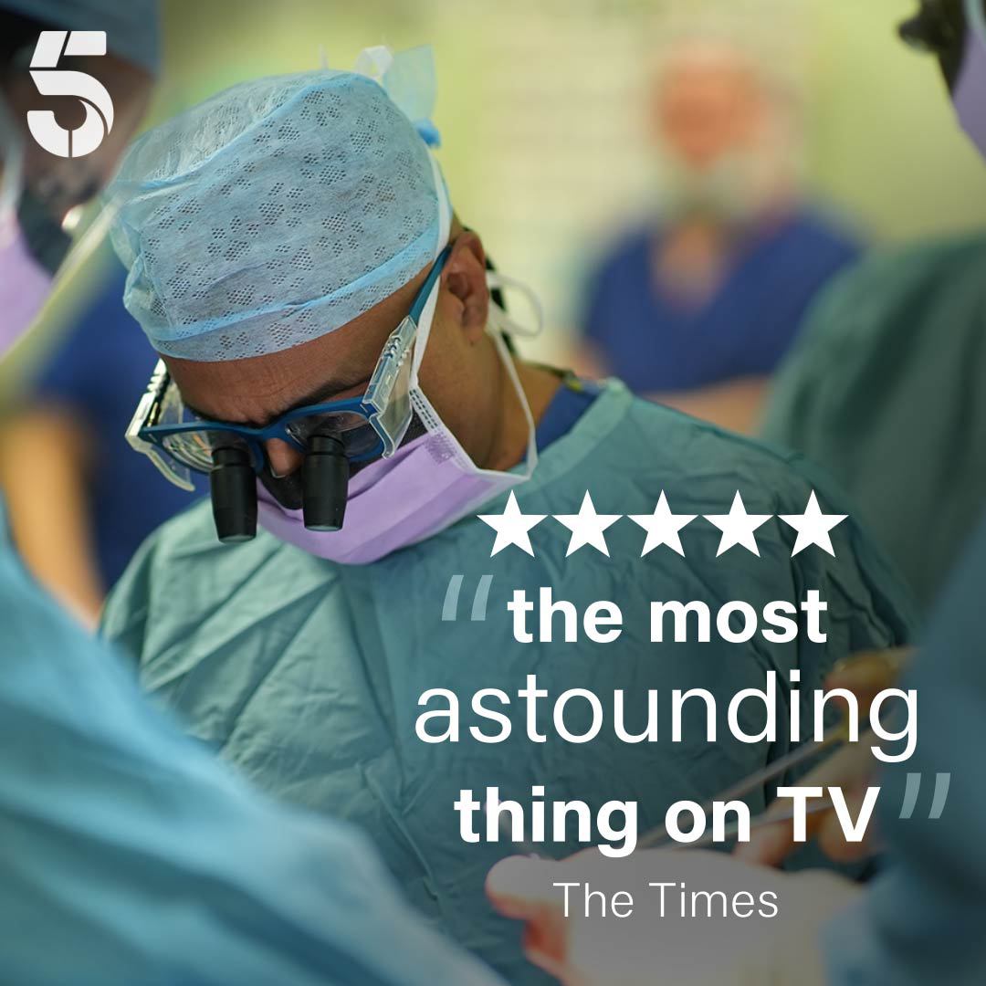📺 Surgeons: A Matter of Life or Death, continues tonight at 10pm on @channel5_tv Watch the series so far on #My5 channel5.com/show/surgeons-…