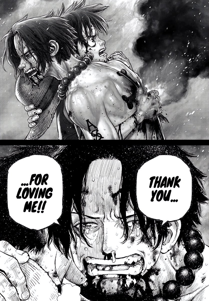 onepiecedaiIys's tweet image. Death of Portgas D. Ace by Boichi 💔
