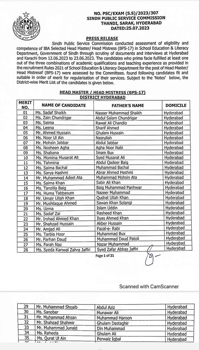 HullioSikandar's tweet photo. Another big news on hiring more #TeachersInSindh.

850 Head Mistresses &amp; Head Masters in grade 17 cleared by Sindh Public Service Commission today, and regularised as per policy of #SindhGovt to provide  jobs on merit.

Its Education Dept has already hired 60k Teachers in Sindh. https://t.co/wpRjUaYtFw