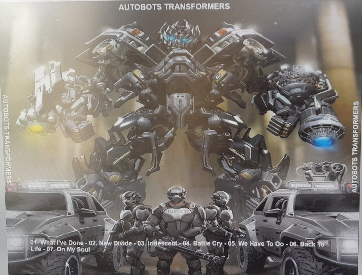 I started to prepare the song titles to try out. Instead of noting the names of the singers. I think knows much better for an album.

 (The rest is on the way for the next Transformers 8 &amp; 9 movies)