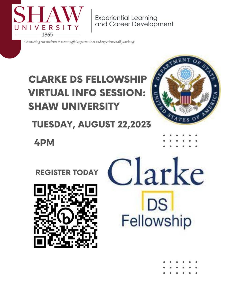 ShawUELCDC's tweet photo. Register today for this virtual information session to learn more about an opportunity to kick-start your career and to pay for graduate school!

https://t.co/OFZB38NnBe https://t.co/IP59NNAmLx