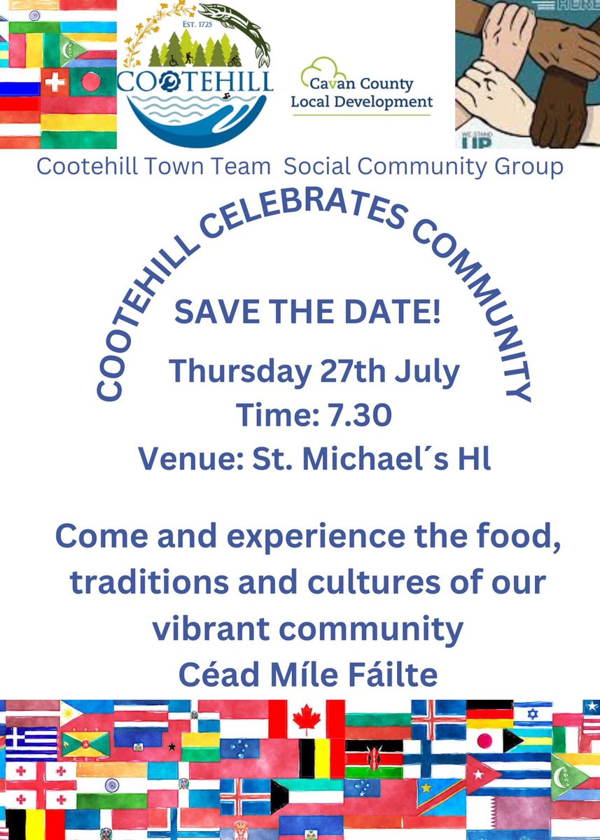 Cootehill Chamber (@cootehillc) on Twitter photo Are you a ‘blow-in’, non Irish or born in Cootehill? You are all invited to an International evening to celebrate community in Cootehill. <a href="/cavancoco/">Cavan County Council</a> <a href="/cavancalling/">Cavan Calling</a> Are you a ‘blow-in’, non Irish or born in Cootehill? You are all invited to an International evening to celebrate community in Cootehill. <a href="/cavancoco/">Cavan County Council</a> <a href="/cavancalling/">Cavan Calling</a>
