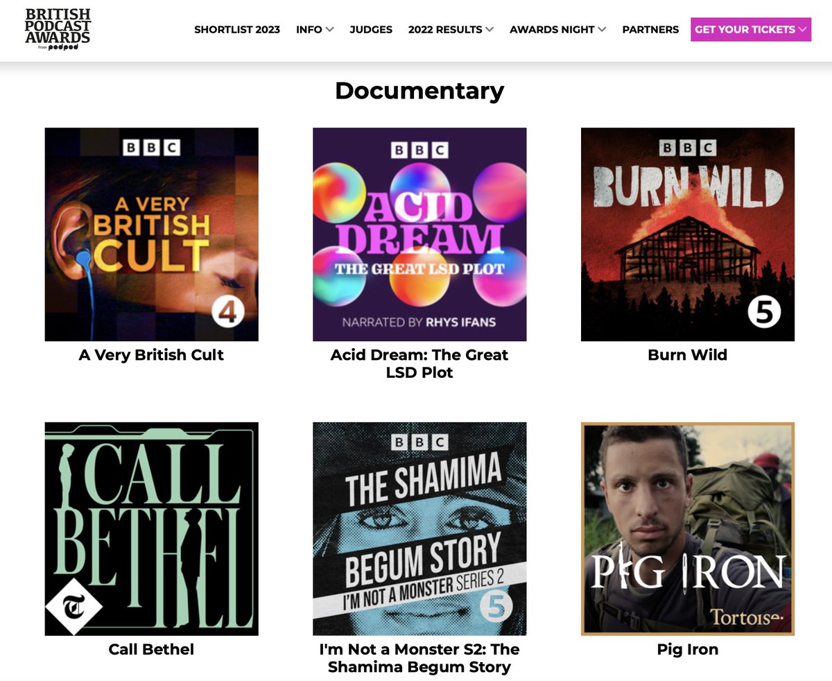 Bittersweet news as we approach the 6th anniversary of <a href="/cjkallen/">Christopher Allen</a>’s killing that our podcast Pig Iron is nominated for the best documentary podcast at the <a href="/britpodawards/">British Podcast Awards</a>

Well done to <a href="/basialcummings/">Basia Cummings</a> <a href="/GaryJMarshall90/">Gary Marshall</a>  <a href="/XAMGreenwood/">Xavier Greenwood</a> Karla Patella and <a href="/tortoise/">Tortoise</a>
