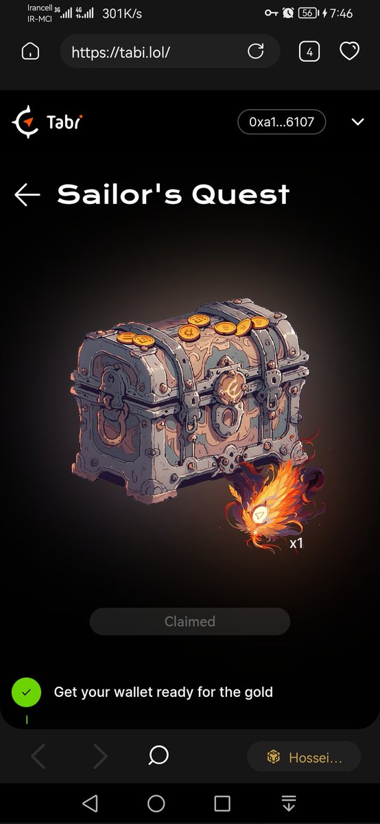 Hossein13812002's tweet image. @Tabi_NFT
#bsc
#airdrop