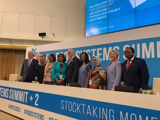 #bluetransformation spesial event highlighted the importance of aquatic food for food security and nutrition