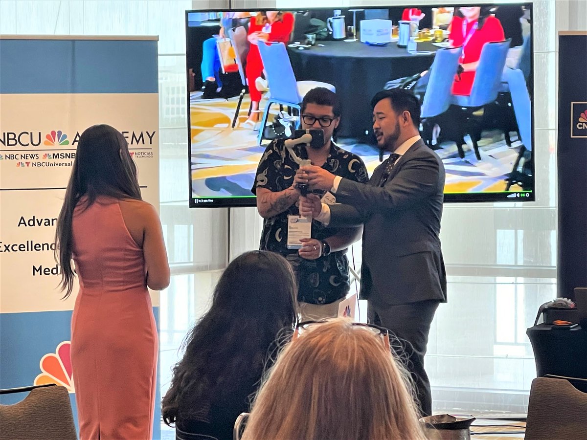 Be part of the <a href="/NBCUAcademy/">NBCU Academy</a> Experience at #NABJ23, #NAJA23 &amp; #NLGJA23 conventions: Journalism Workshops! Panels! Networking! nbcuacademy.com/events/

APPLICATION DEADLINES:
- July 31, 12pm ET: #NABJ23 Workshops
- Aug. 2: <a href="/NABJ/">#NABJ Headquarters ✊🏾🖊️🎙️💻 📷 🎥 📝 🔈</a> Leadership Clinic