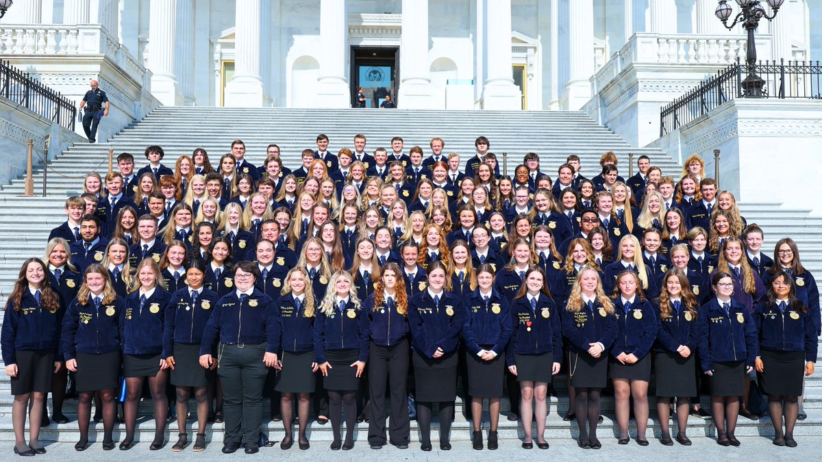 NationalFFA's tweet photo. π What an incredible journey it has been in WLC Week 6! π
#FFA #NationalFFA #FFAWLC https://t.co/AjdrNmuLx7