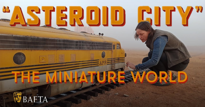 BAFTA's tweet photo. Making miniatures for a Wes Anderson movie is no small task! 🤏

Head to our YouTube to watch miniature maker Simon Weisse chat about his career and the creative challenges of his role.