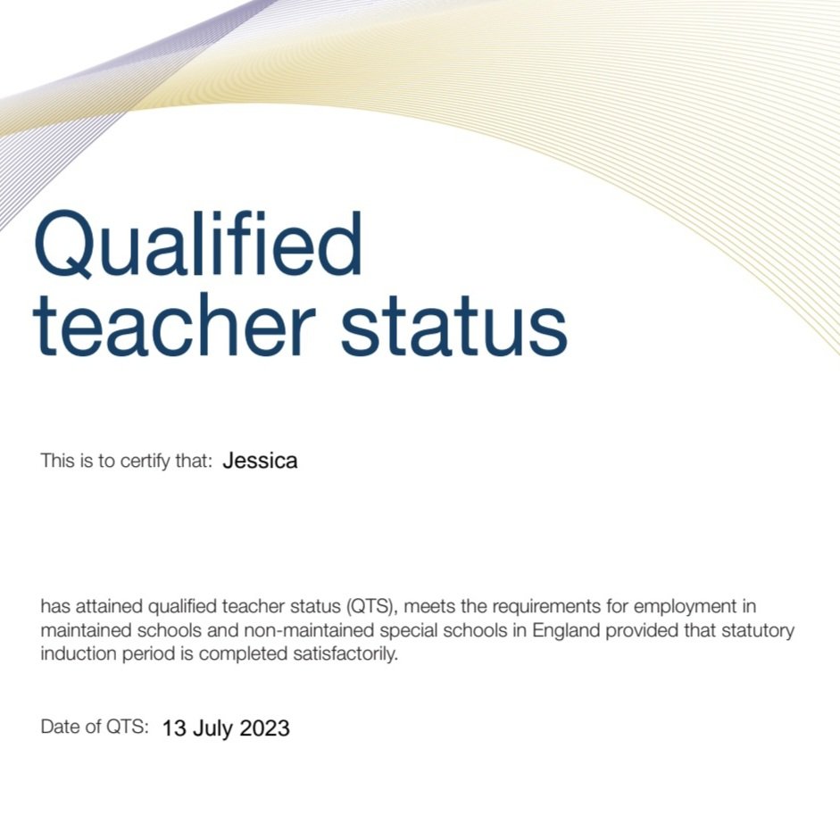 JsJsxox's tweet photo. Officially qualified as a teacher... after a whole year of having my own class, alongside completing a PGCE 👩🏼‍🏫📚
#teacher #education #teachersoftwitter #teaching https://t.co/f0WPsPBGDK