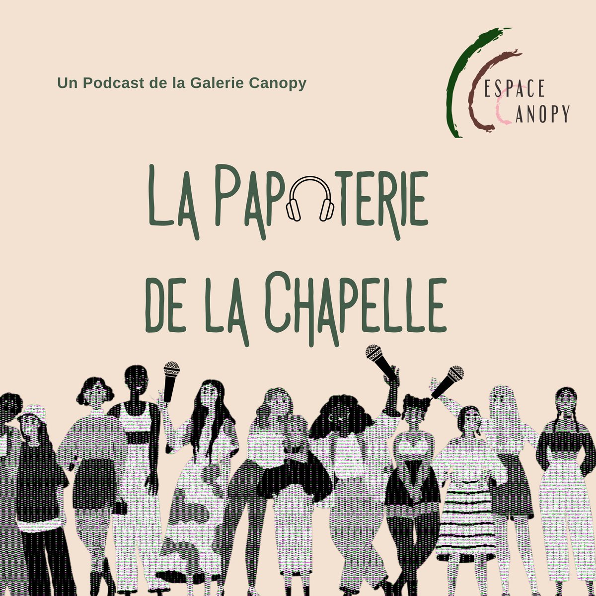 A vos écouteurs ! 🎧
C'est enfin disponible, LA PAPOTERIE DE LA CHAPELLE, le nouveau podcast de l'Espace Canopy.
🔥 ÉPISODE 1🔥 : bit.ly/3O66YBC
🔥 ÉPISODE 2🔥 :  bit.ly/3O9mw7x
🔥 ÉPISODE 3🔥 :  bit.ly/3O4riU1