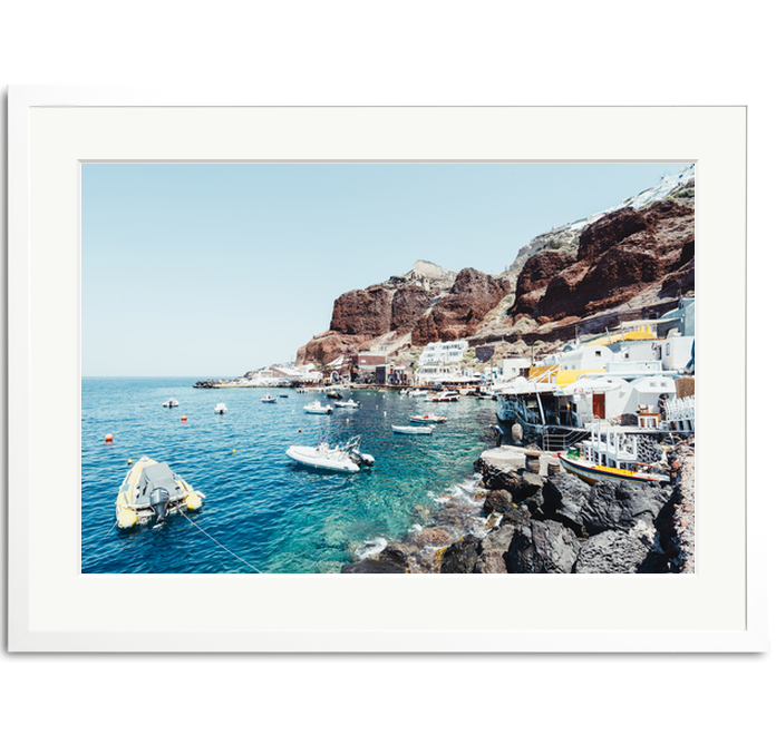 soniceditions's tweet photo. The bay of Amoudi, Greece. https://t.co/KZH42BOW90
